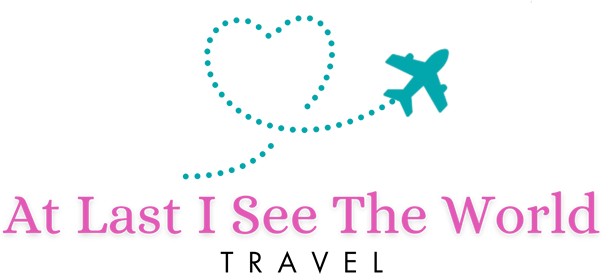At Last I See The World Travel Logo